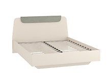 КРОВАТЬ КР-06 1600 БЕЗ ГПМ ФЕДЕРИКА ЛДСП САТИН 1600х200