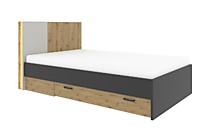 КРОВАТЬ KUBO 900Х2000 С ВЫКАТНЫМ ЯЩИКОМ